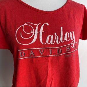True vintage Harley Davidson tee
